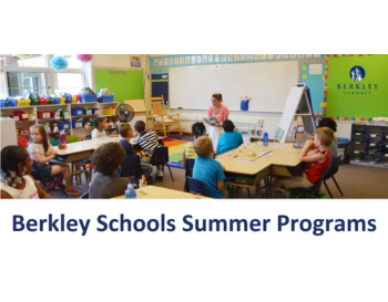 Berkley Summer Learning Programs - Registration Opens April 22
