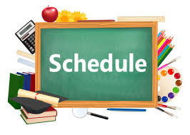 Schedule clip art