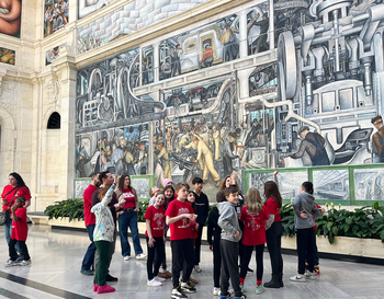 Students from Across the District Take Trips to the Detroit Institute of Arts