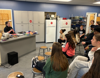 BHS Culinary Students Learn from Guest Instructor