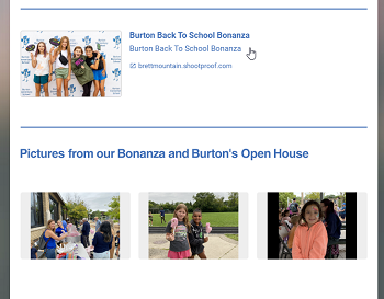 Pictures from Burton Open House and Bonanaza