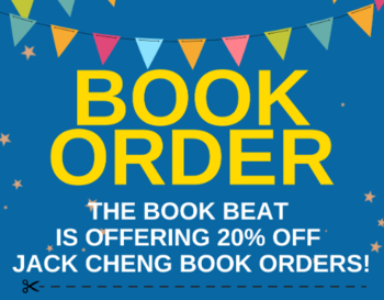 Book Order The Book Beat is offering 20% Off Jack Cheng Book Orders!