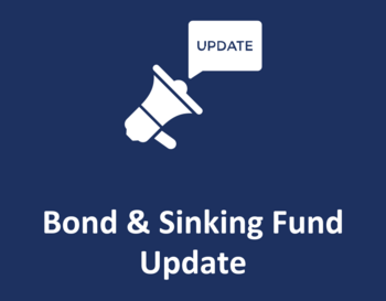 Bond Work & Sinking Fund Project Update: October 2023
