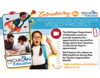 Submit Videos for National Teacher Appreciation Week