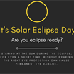 Solar Eclipse Day