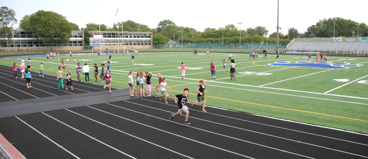 Running Track Picture of the Hurley Field Track
