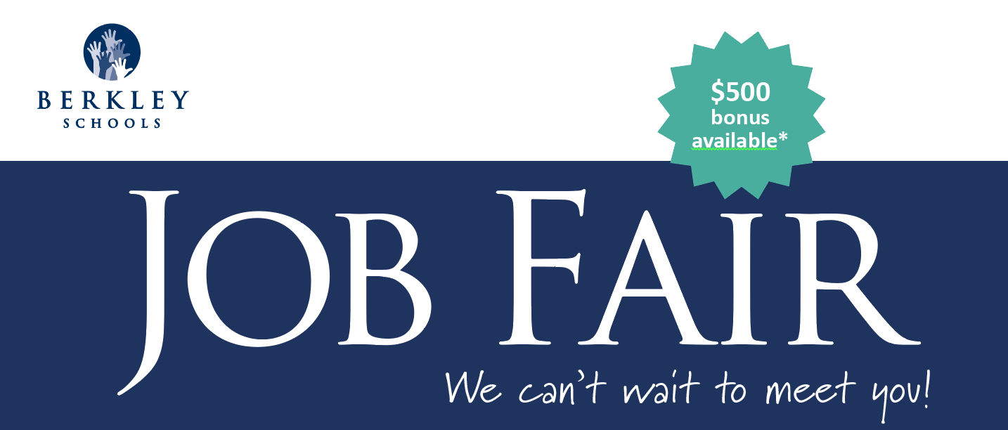 Job Fair. We can't wait to meet you!
