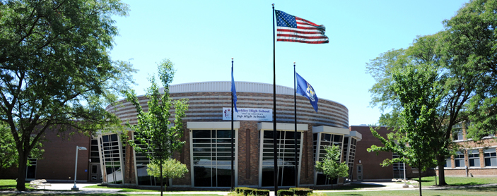 Outside of Berkley High School